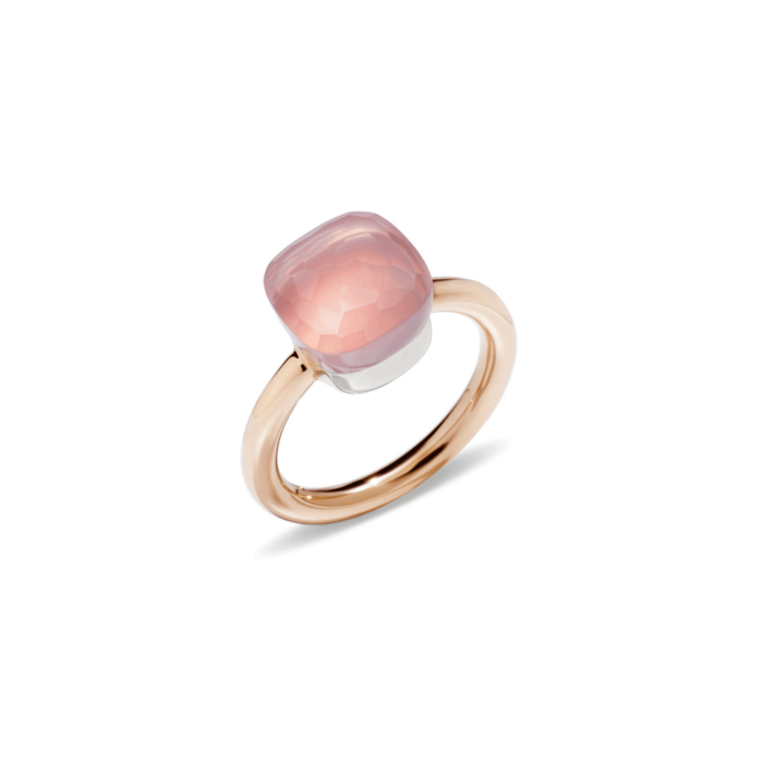 Ring Nudo mit Rosenquarz von Pomellato bei Juwelier Jasper in Lippstadt