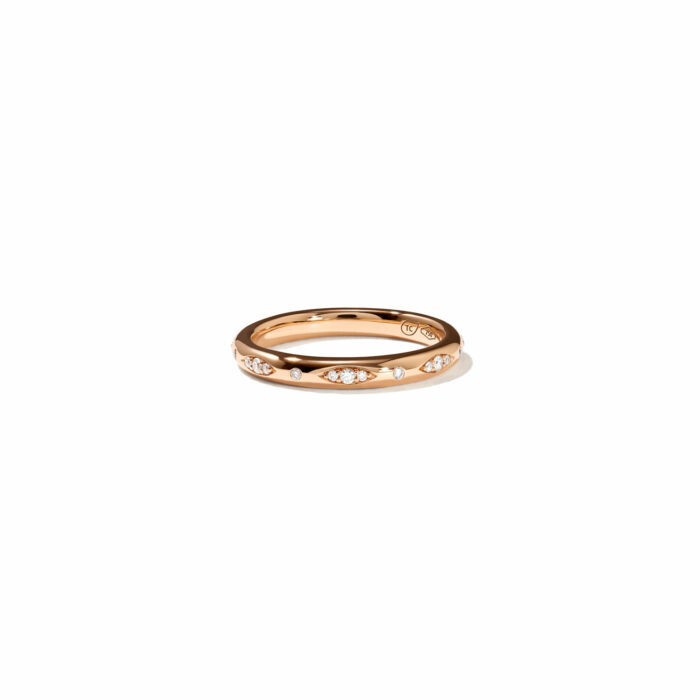 Gypsy Ring Band Classic Pavé