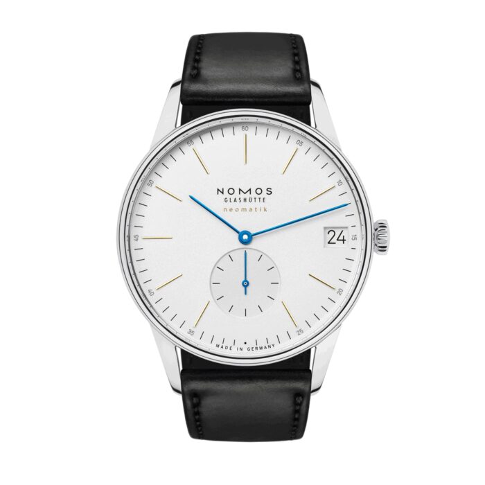 Orion neomatik 41 Datum von NOMOS Glashütte bei Juwelier Jasper in Lippstadt
