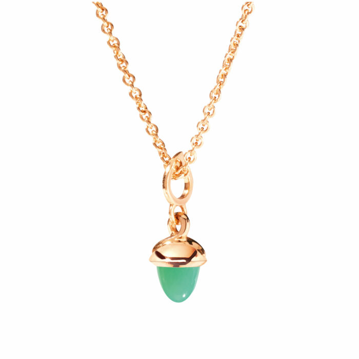 Anhänger Mini Mikado mit Chrysopras von Tamara Comolli bei Juwelier Jasper in Lippstadt