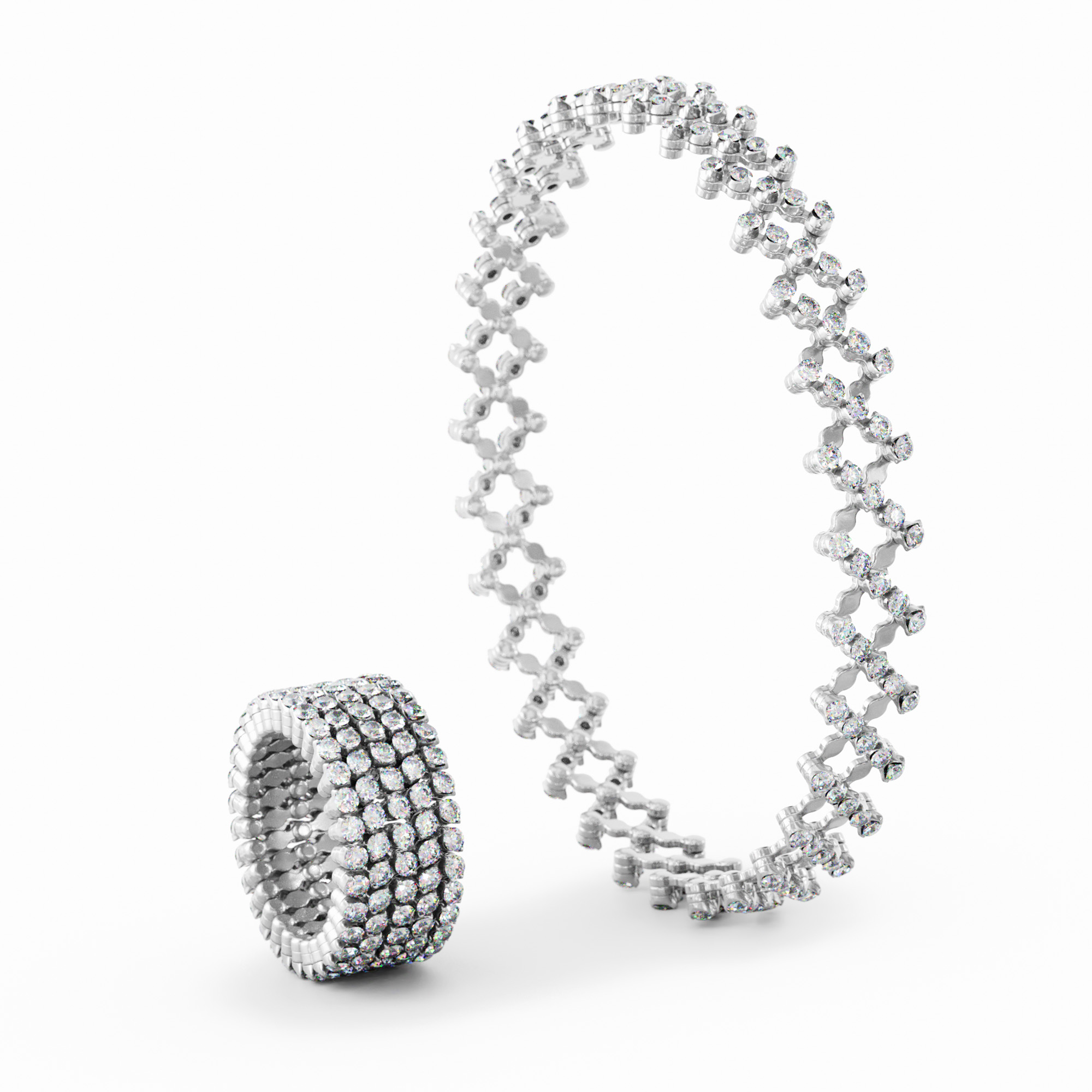 Brevetto Multi Size Ring und Armband