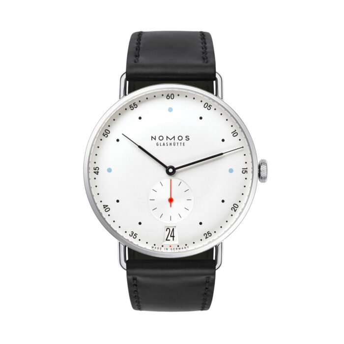 Metro 38 Datum von NOMOS Glashütte bei Juwelier Jasper in Lippstadt