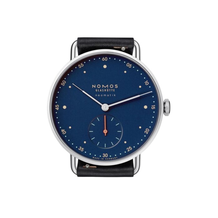 Metro neomatik nachtblau von NOMOS Glashütte bei Juwelier Jasper in Lippstadt
