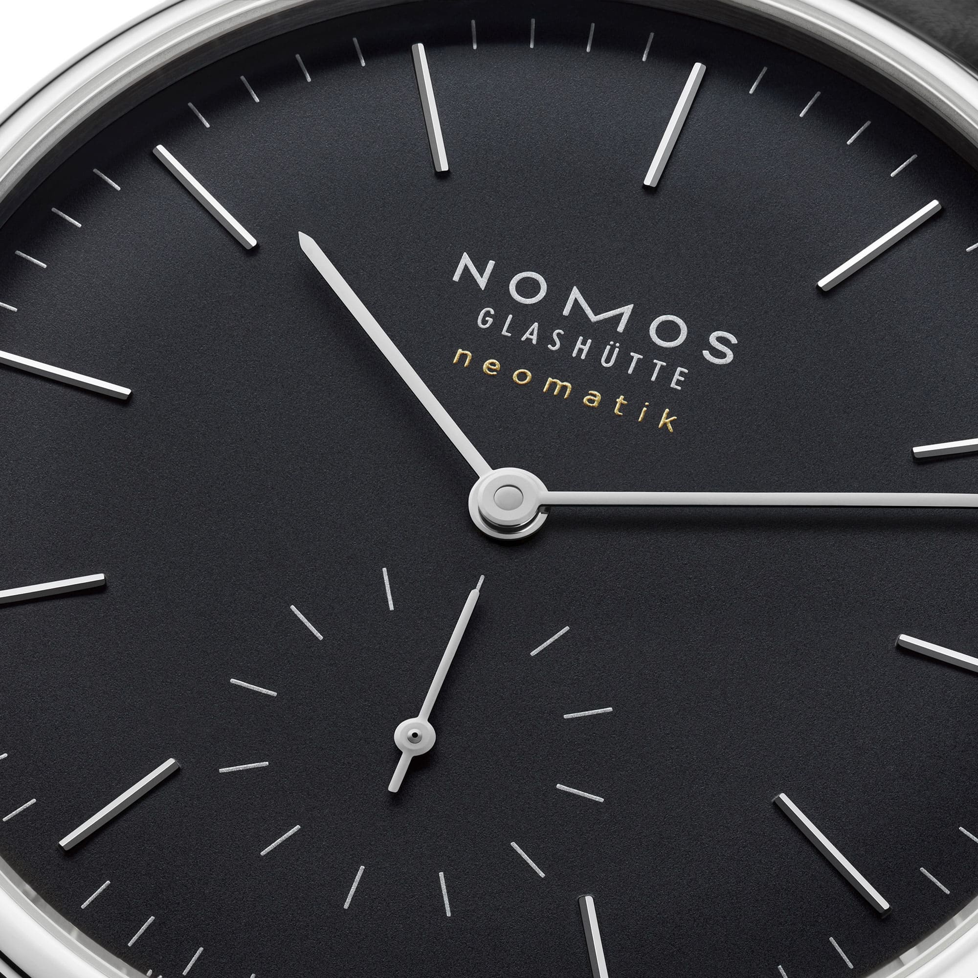 NOMOS Glashütte Orion neomatik 39 new black bei Juwelier Jasper in Lippstadt