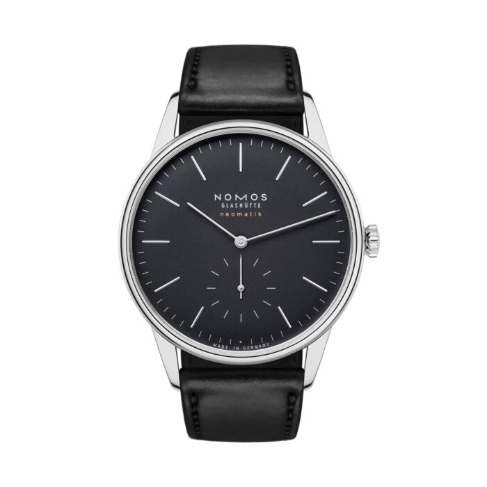 Orion neomatik 39 new black von NOMOS Glashütte bei Juwelier Jasper in Lippstadt