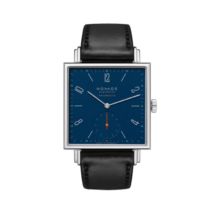 Tetra neomatik 39 nachtblau von NOMOS Glashütte bei Juwelier Jasper in Lippstadt