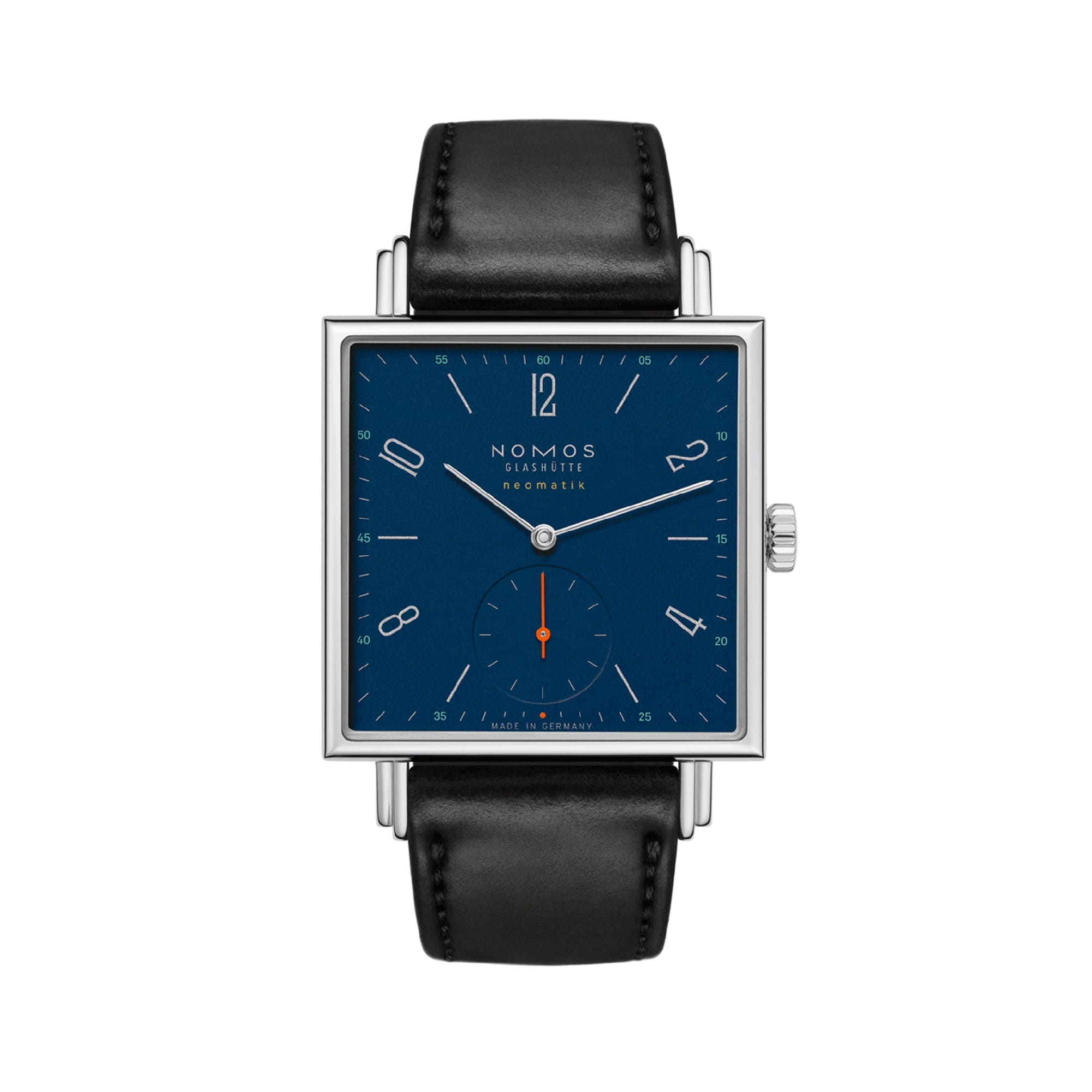 Tetra neomatik 39 nachtblau von NOMOS Glashütte bei Juwelier Jasper in Lippstadt