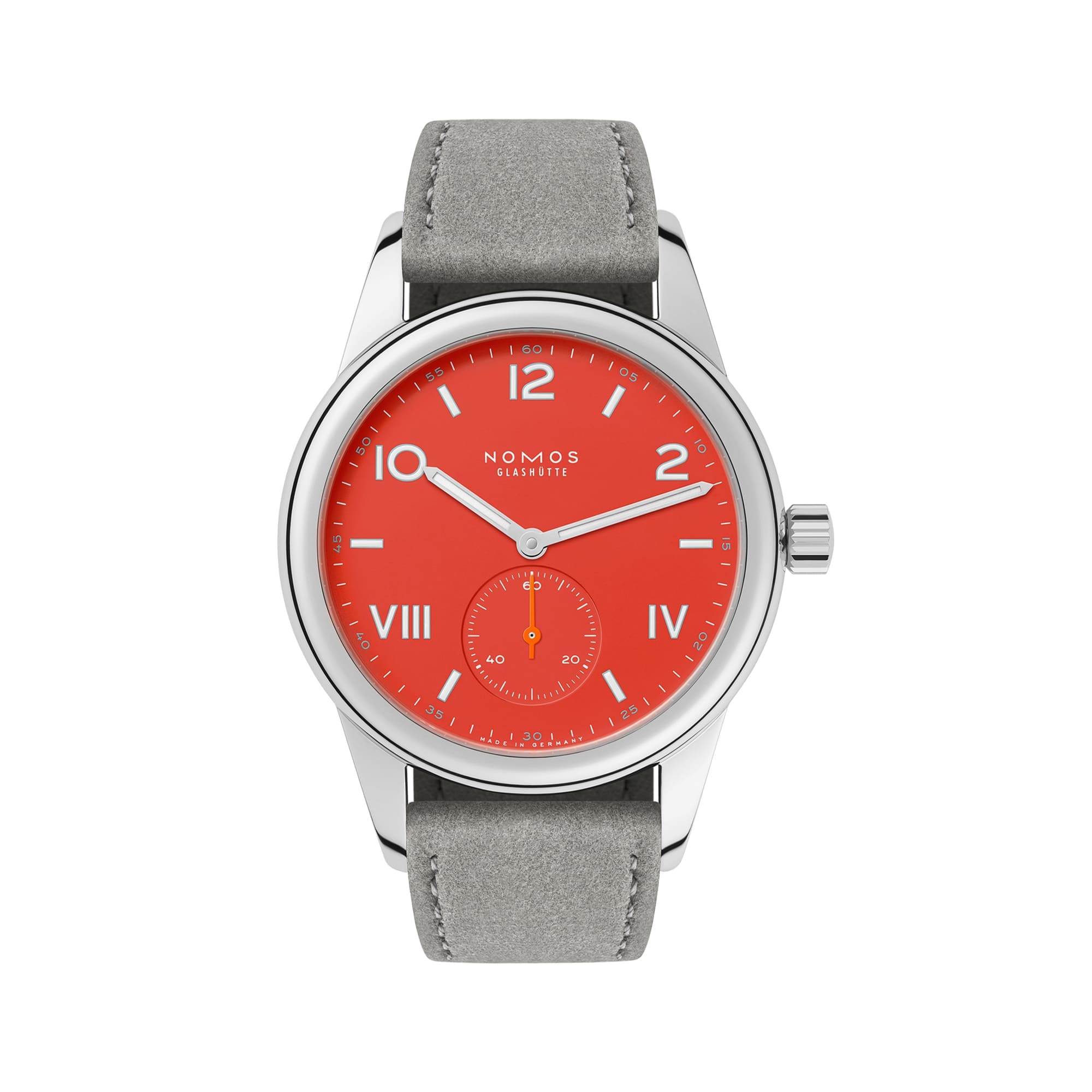 Club Campus nonstop red von NOMOS Glashütte bei Juwelier Jasper in Lippstadt