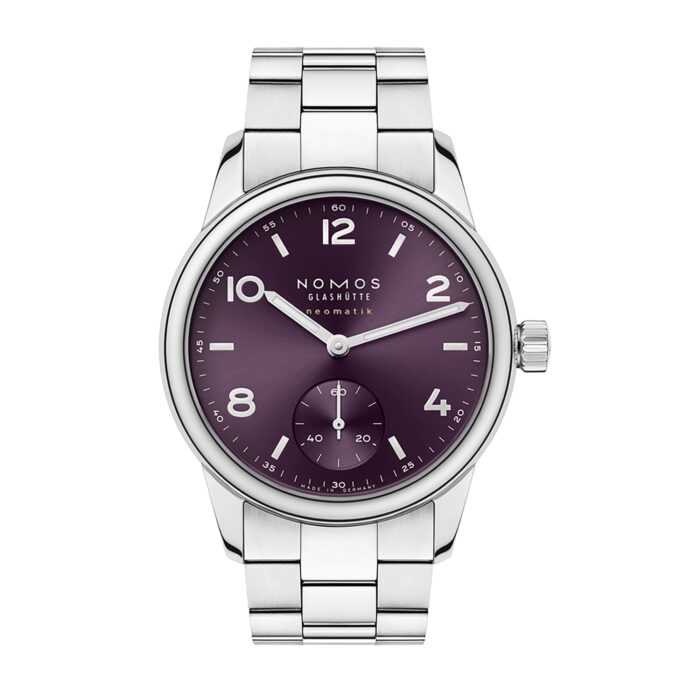 Club Sport neomatik 34 Purple von NOMOS Glashütte bei Juwelier Jasper in Lippstadt