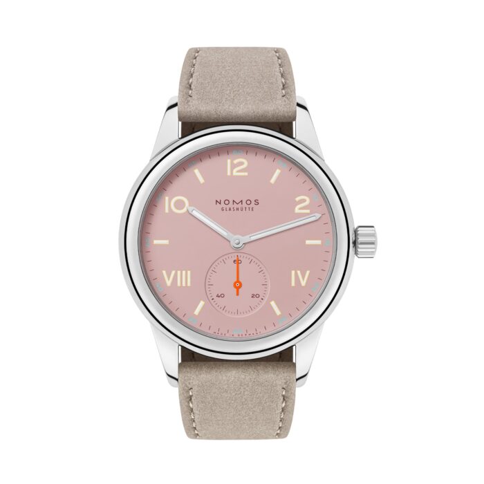Club Campus Full Rose - Saphirglasboden von NOMOS Glashütte bei Juwelier Jasper in Lippstadt