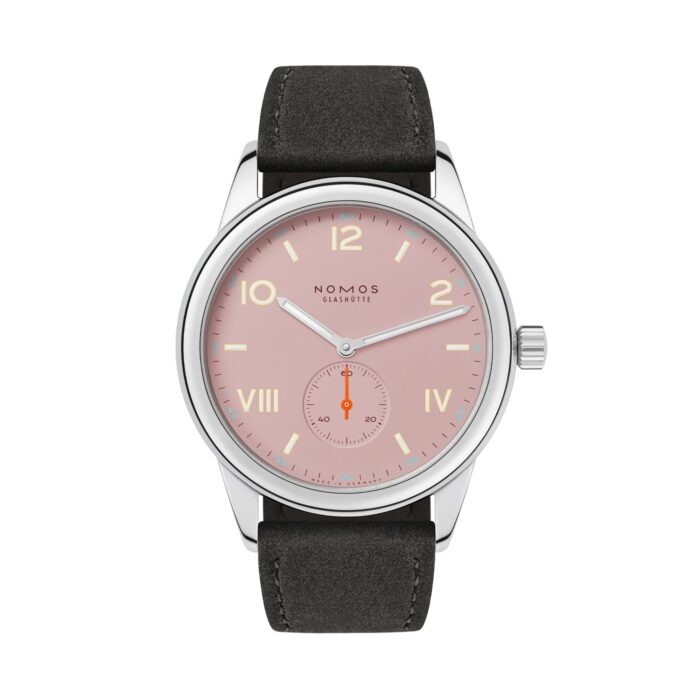 Club Campus 38 Full Rose - Saphirglasboden von NOMOS Glashütte bei Juwelier Jasper in Lippstadt