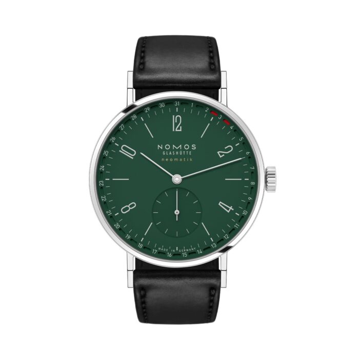 Tangente Neomatik 38 Update Waldgrün - Saphirglasboden von NOMOS Glashütte bei Juwelier Jasper in Lippstadt