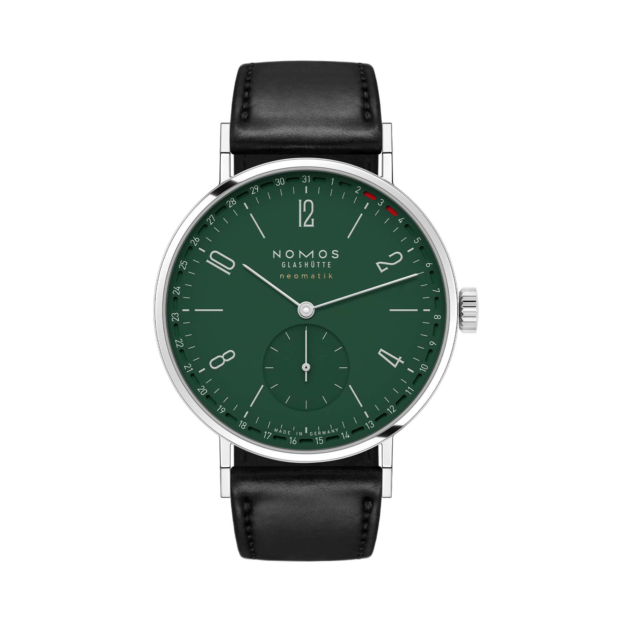 Tangente Neomatik 38 Update Waldgrün – Saphirglasboden
