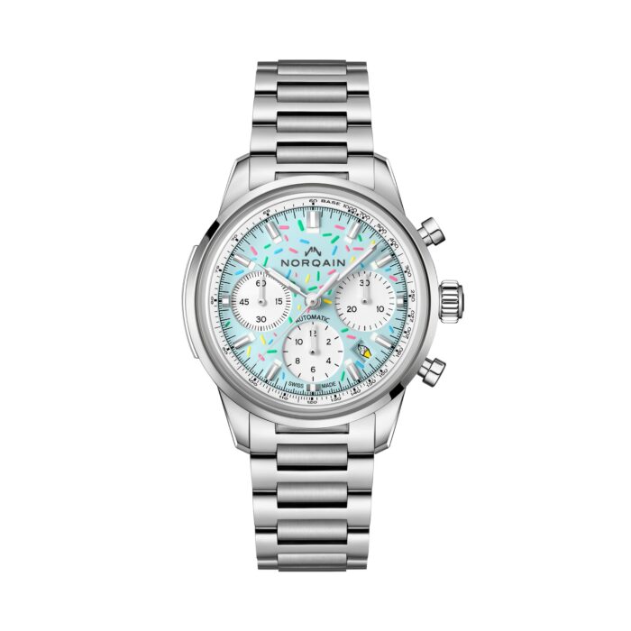 Freedom Chrono Enjoy Life Sprinkles von Norqain bei Juwelier Jasper in Lippstadt
