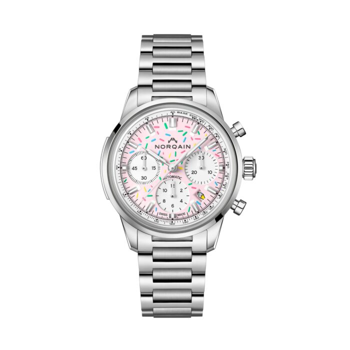 Freedom Chrono Enjoy Life Sprinkles von Norqain bei Juwelier Jasper in Lippstadt