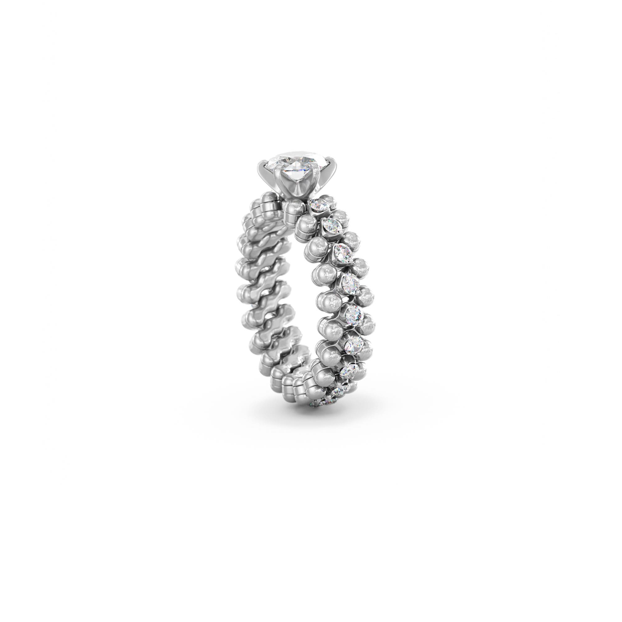 Solitär Ring Unico von Serafino Consoli bei Juwelier Jasper in Lippstadt