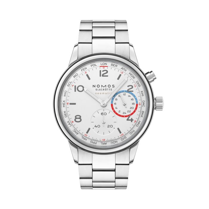 Club Sport Neomatik Weltzeit - Saphirglasboden von NOMOS Glashütte bei Juwelier Jasper in Lippstadt
