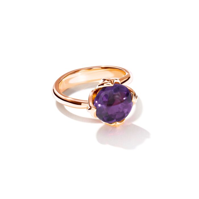 Tulip Ring XS mit Amethyst von Tamara Comolli bei Juwelier Jasper in Lippstadt