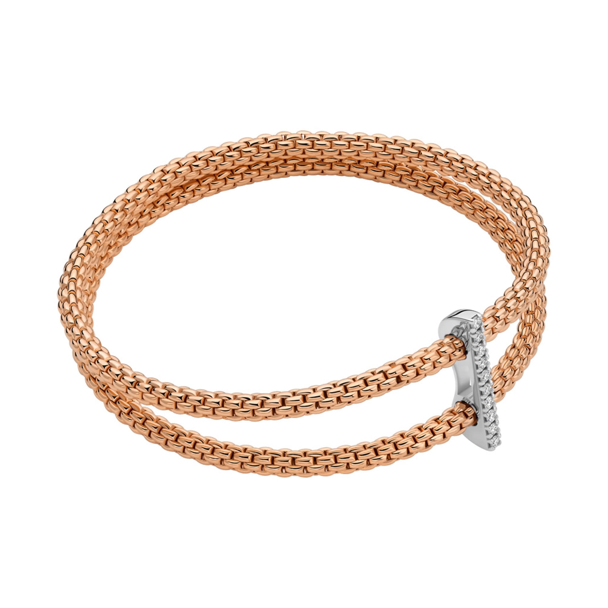 Flex'it Mesh-Armband Prima - Größe M von FOPE bei Juwelier Jasper in Lippstadt