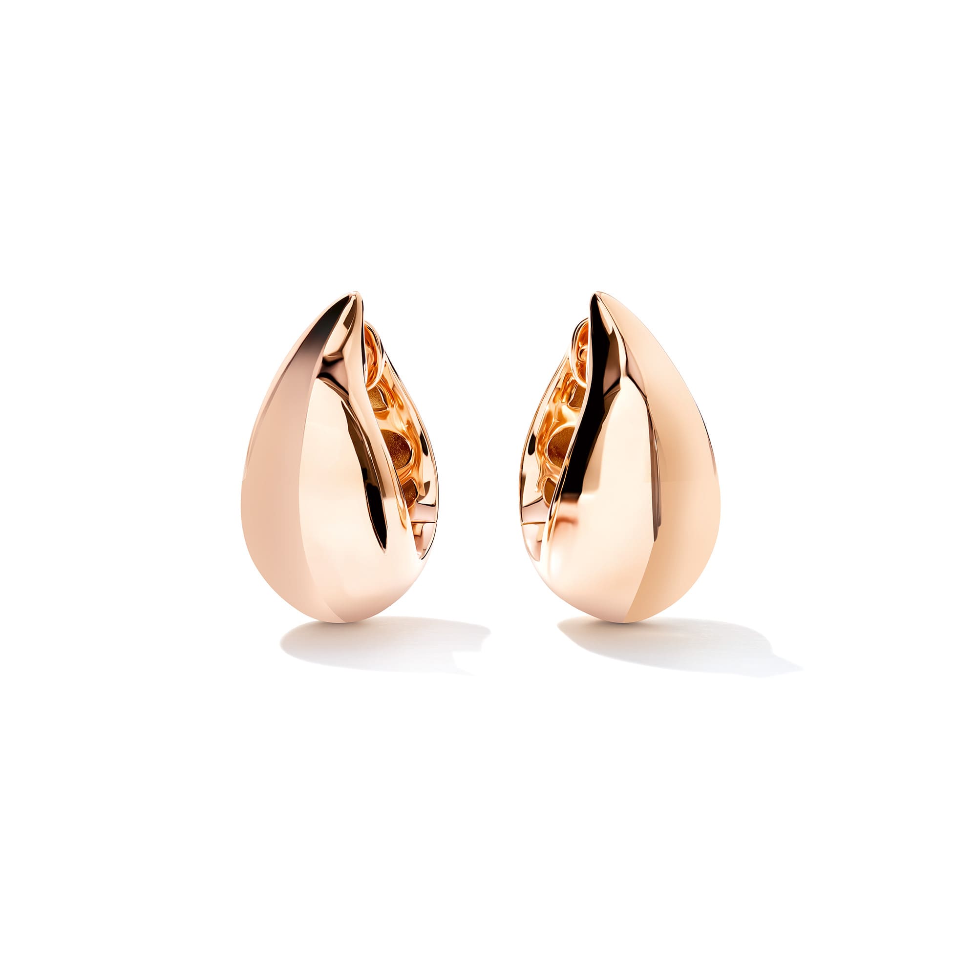 Ohrringe Signature Huggies Curved Drop von Tamara Comolli bei Juwelier Jasper in Lippstadt